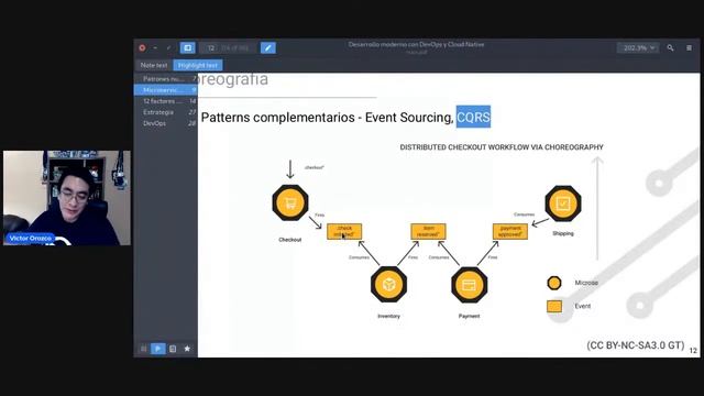 Microservice Chassis, SAGA y Event Sourcing смотреть онлайн
