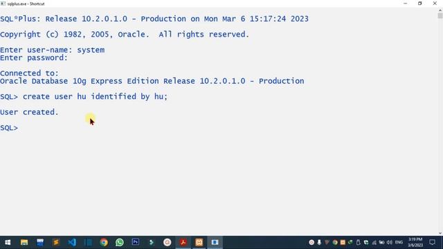 7. Grant (DCL) Command in oracle смотреть онлайн