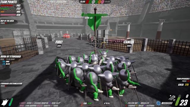 Shieldwall - 1v1v1v1 Multiplayer Gameplay смотреть онлайн