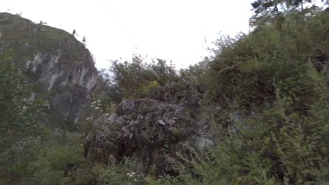 Горная дорога от Чемальской ГЭС до монастыря/Mountain road from Chemal смотреть онлайн