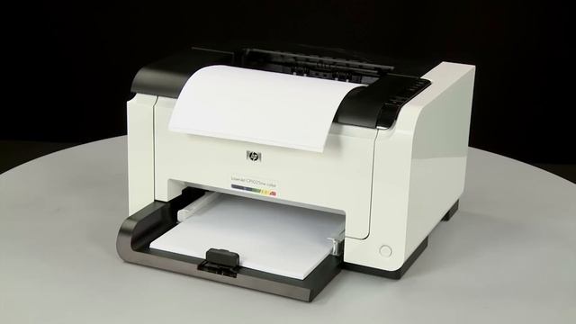 Printing a Configuration Page | HP LaserJet Pro CP1025nw Color Printer | HP смотреть онлайн