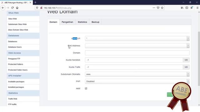 Pengenalan ISP Config смотреть онлайн
