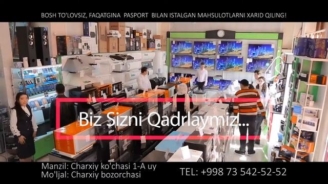 Baraka Kredit Savdo Qo'qon Shahri Va Farg'ona Shahrida Muddatli Tulovga Maishiy Texnika Va Mebellar
