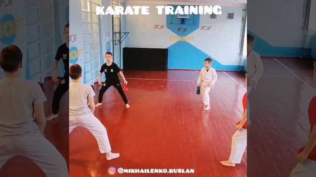 ???Много интересных упражнений для тренировки каратэ. Karate training ??? смотреть онлайн