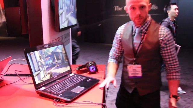 AMD shows of the "world's fastest mobile GPU" in an MSI notebook смотреть онлайн