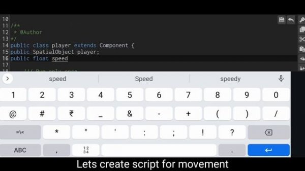 player movement in Its Magic Engine | It's magic Engine Tutorials..