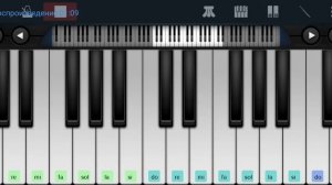 Jimmy Jimmy aaja aaja/mobile piano tutorial/Танцор диско на пианино в телефоне одним пальцем