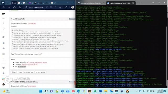 Shell, IO Redirections and filters смотреть онлайн