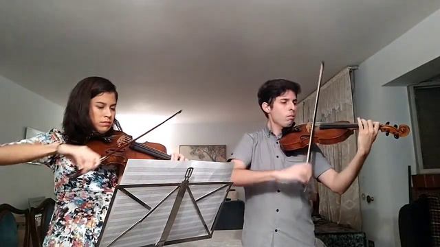 Praeludium And Allegro By Kreisler (arr. For Two Violins) - Lockdown Violin Duo Competition