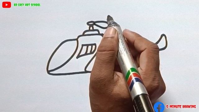 How To Draw A Helicopter Using Letter Z Very Easy, ?#drawing @HDEasyArtSchool смотреть онлайн