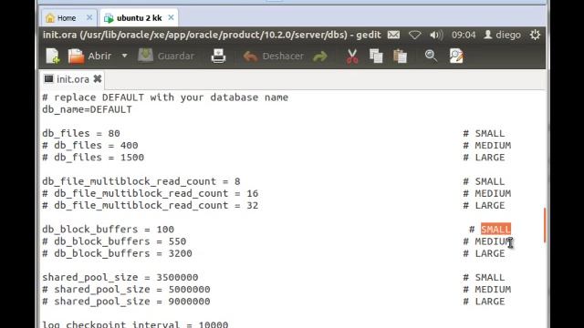 MOFICACIÓN TAMAÑO BLOCK ORACLE 10G XE - UBUNTU.mp4 смотреть онлайн