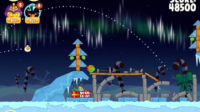 Angry Birds Seasons All 3 Stars On Easter Eggs And Also Unlocking Winter WonderHam! смотреть онлайн