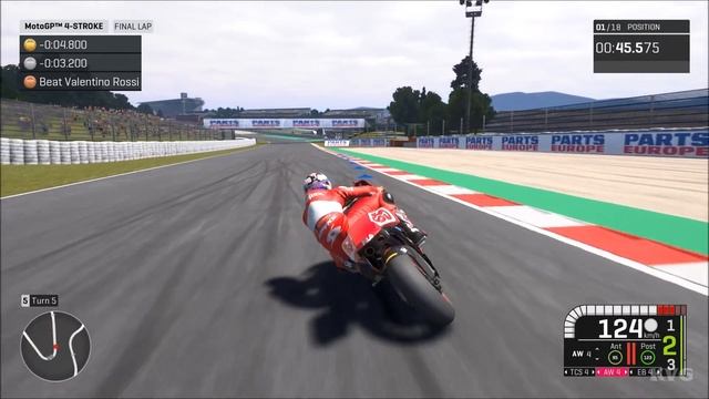 MotoGP 19 - Capirossi and Ducati for the First Time (Historical Challenges) - Gameplay HD смотреть онлайн