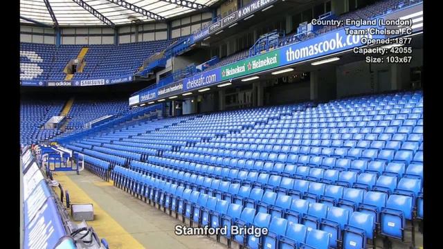 #404. Футбольный стадион Stamford Bridge (Англия) смотреть онлайн
