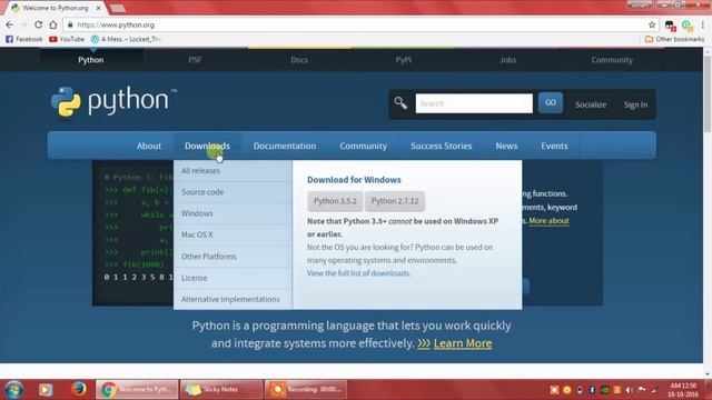 How To 'Python' : (Part 1) Setting Up & 'Hello World' смотреть онлайн