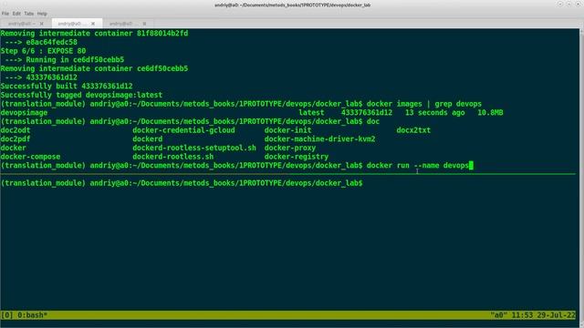 Звіт з лабораторної роботи Docker (приклад) смотреть онлайн