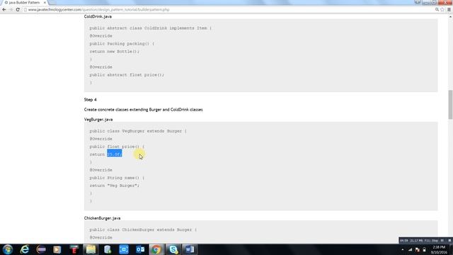 java Builder Design pattern смотреть онлайн