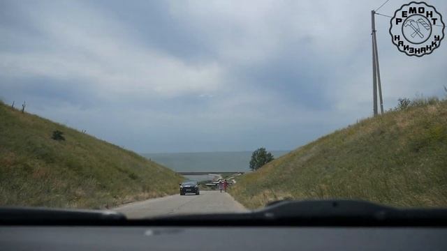 Пляж Третья дамба (АКЗ) - дорога, жилье, инфраструктура смотреть онлайн