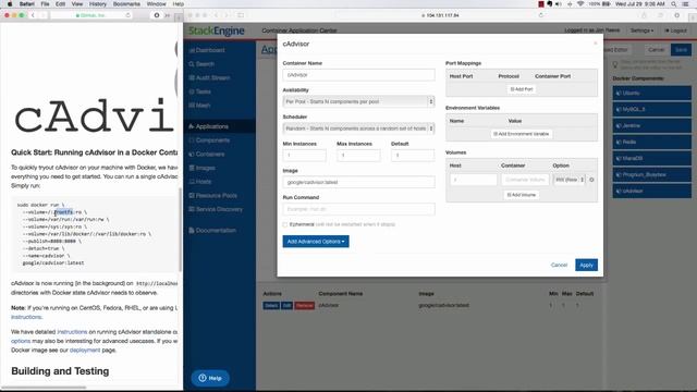 How To Deploy cAdvisor On Docker With StackEngine смотреть онлайн