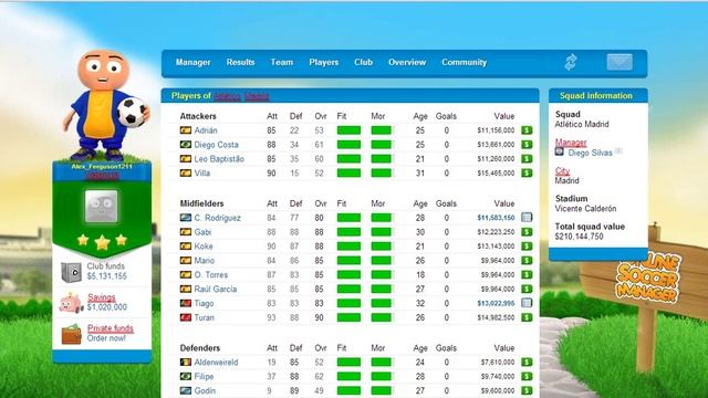Online Soccer Manager #2 смотреть онлайн