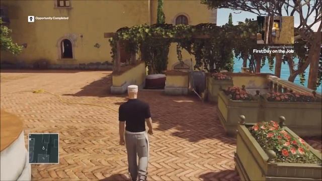 Hitman: Sapienza - First Day On The Job Walkthrough (Plus poisoning Caruso) смотреть онлайн
