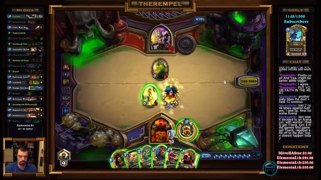 Out of Control #120 - Restraint - Hearthstone Warrior Control Gameplay смотреть онлайн