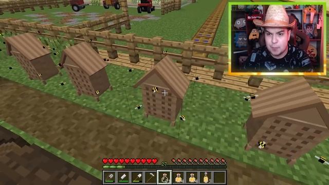 ВЫРАСТИЛ ЛАЙМ НА ФЕРМЕ В МАЙНКРАФТ - СИМУЛЯТОР ФЕРМЕРА! смотреть онлайн