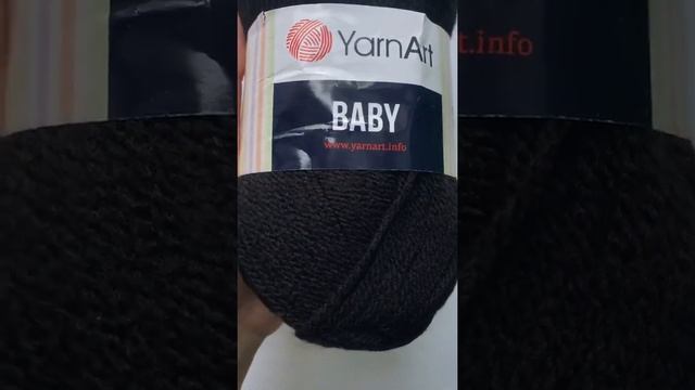 Подробный обзор пряжи YarnArt Baby(Акрил 100%) №585 Черный смотреть онлайн