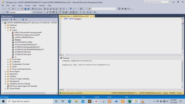 Membuat Login dan User dengan MS SQL SERVER смотреть онлайн
