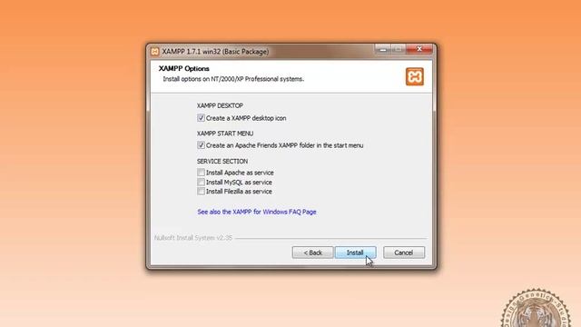 Установка и запуск web-сервера XAMPP смотреть онлайн