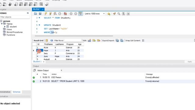 how to update/modify records in a table in SQL | MySQL ? смотреть онлайн