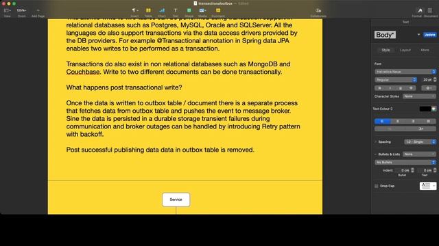 Eventing out atomically using Transactional outbox pattern - Distributed Systems pattern смотреть онлайн