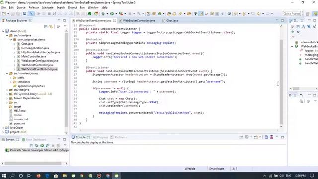 Giải Thích Code Back End Config Websocket trong Spring boot смотреть онлайн