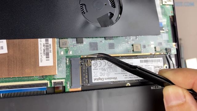 HP Spectre x360 13-ap Convertible How to install M2 SSD upgrade смотреть онлайн