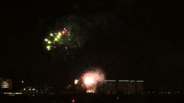 fireworks in Birmingham 2023 - Mavic Mini 2 drone/фейерверк в Бирмингеме 2023 с дрона Мавик Мини 2 смотреть онлайн