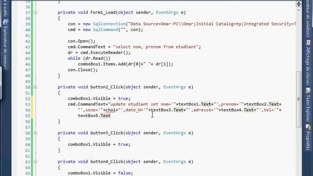 C# Gestion d'étudiants mode connecté - visual studio 2010 смотреть онлайн