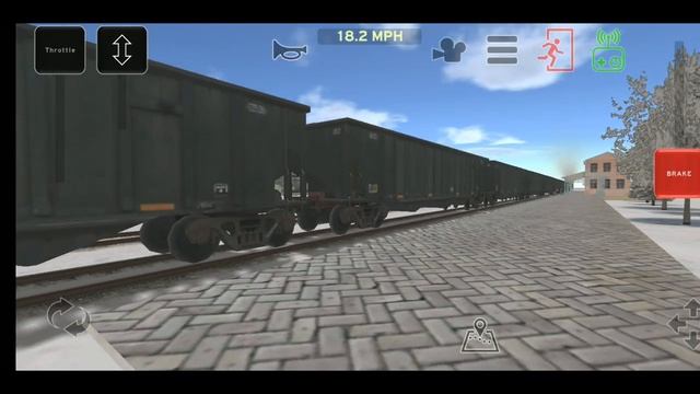 Новый паровоз в игре train and rail yard simulator!!! смотреть онлайн