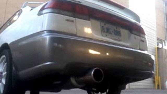 JDM 99 SUBARU LEGACY outback BH5 GT STI GENOME EXHAUST смотреть онлайн