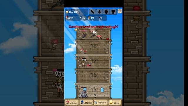 Tower of Hero Gameplay IOS / Android смотреть онлайн