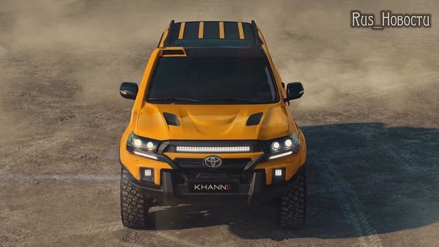 Авто обзор - Toyota Land Cruiser 200 получила крутой «экспедиционный» тюнинг от Хана смотреть онлайн