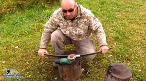 КАК СДЕЛАТЬ ЛУК ИЗ РЕССОРЫ. САМОДЕЛЬНЫЙ ЛУК "КУВАЛДА". Гипермощь - отвал башки! !!!