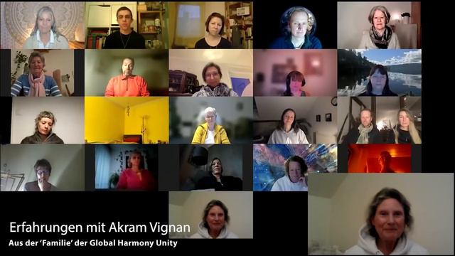 Nada im Gespräch mit Menschen aus der Global Harmony Unity - über Erfahrungen mit AKRAM VIGNAN смотреть онлайн