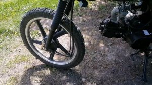 Мопед Альфа РЕМОНТ ПЕРЕДНЕГО КРЫЛА