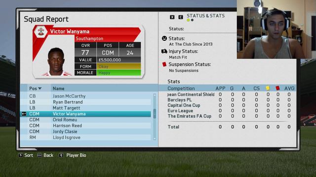 FIFA 16 Southampton F.C Career Mode EP. 1 - ЕТО КАКВО Е ФУТБОЛ! смотреть онлайн