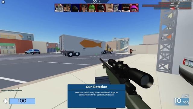 Winning With The RAREST SKINS In ROBLOX Arsenal... смотреть онлайн