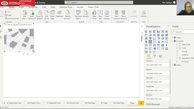 How to create Filled Map Using Power BI смотреть онлайн