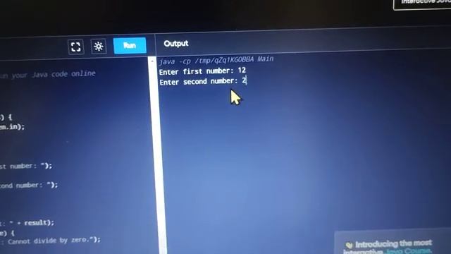 JAVA EXCEPTION HANDLING program Generated by ChatGPT. Brief result in Chatgpt.Good result. смотреть онлайн