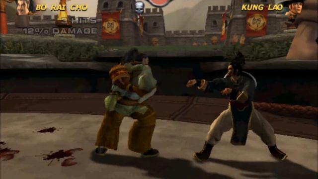 Mortal Kombat: Deadly Alliance PS2 Bo Rai Cho Fatality