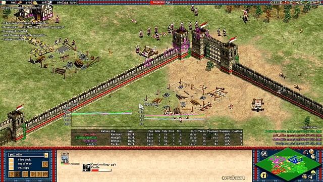 Age of Empires 2 HD Gladiators oF Arena Game 02 AoE2HD Gameplay PT BR смотреть онлайн