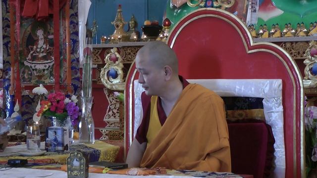Кунделинг Ринпоче - фрагменты учения с посвещения Манджушри (1.06.2019)) смотреть онлайн